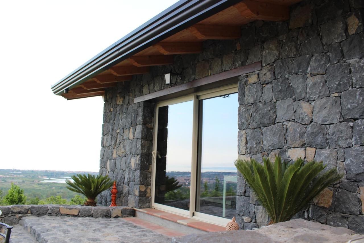 Open Land Holiday House Villa Fiumefreddo di Sicilia Exteriör bild