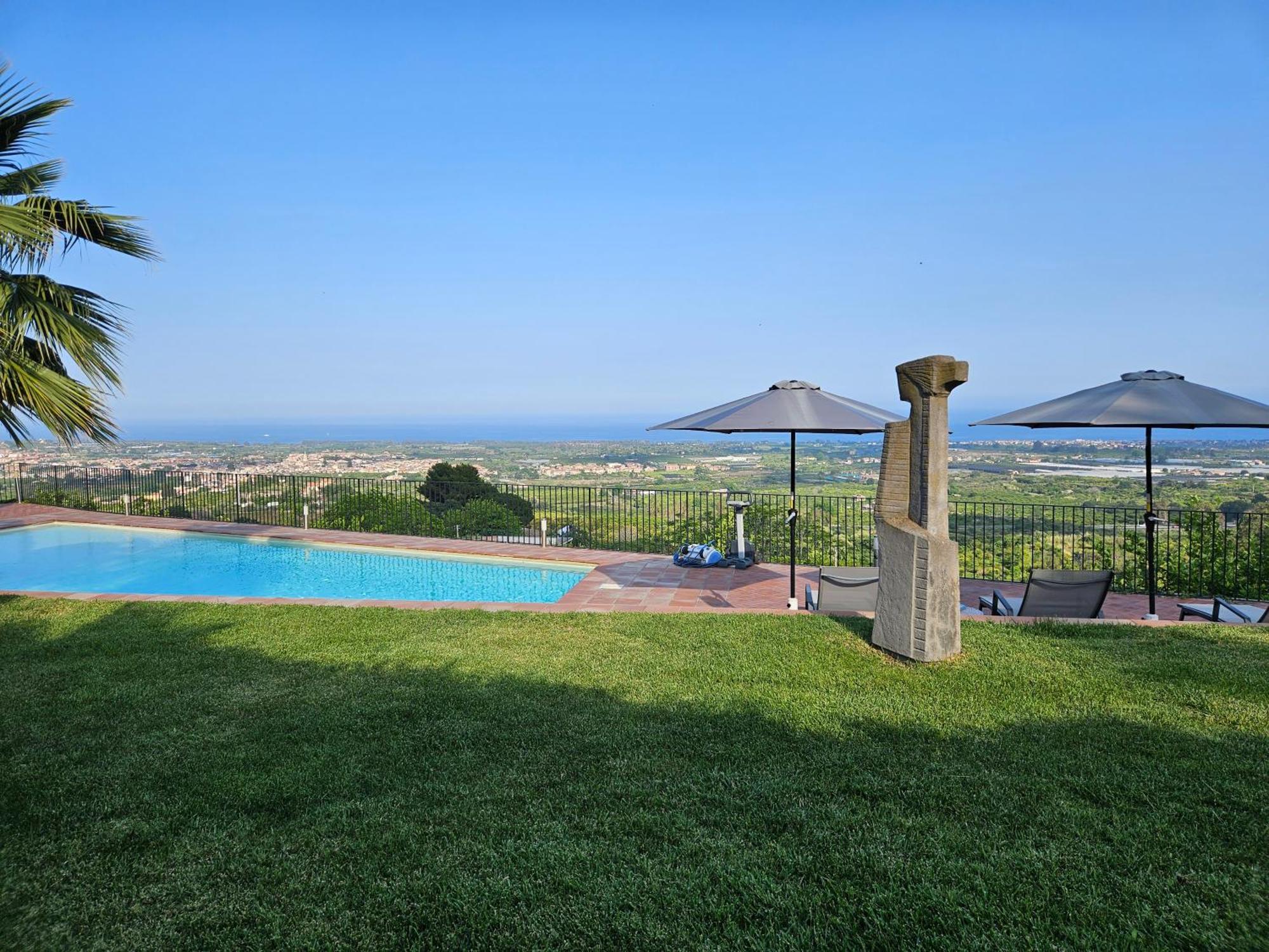 Open Land Holiday House Villa Fiumefreddo di Sicilia Exteriör bild