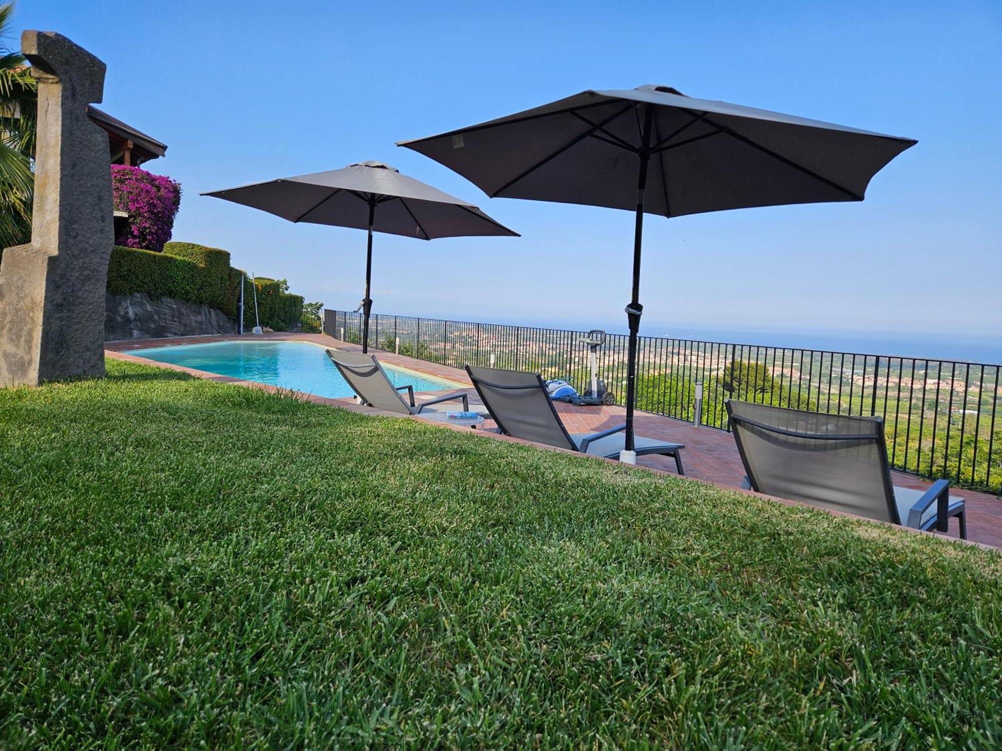 Open Land Holiday House Villa Fiumefreddo di Sicilia Exteriör bild