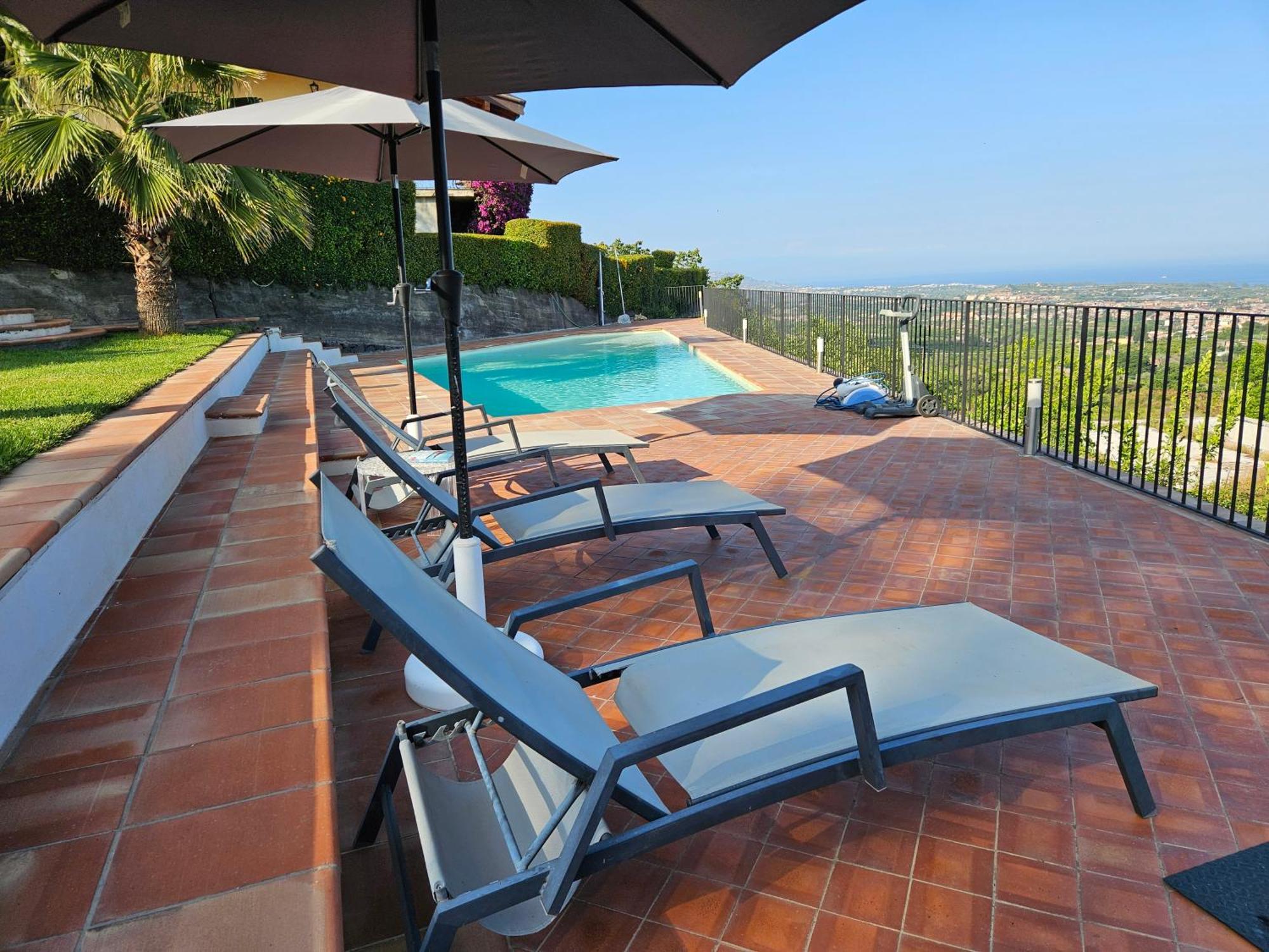 Open Land Holiday House Villa Fiumefreddo di Sicilia Exteriör bild